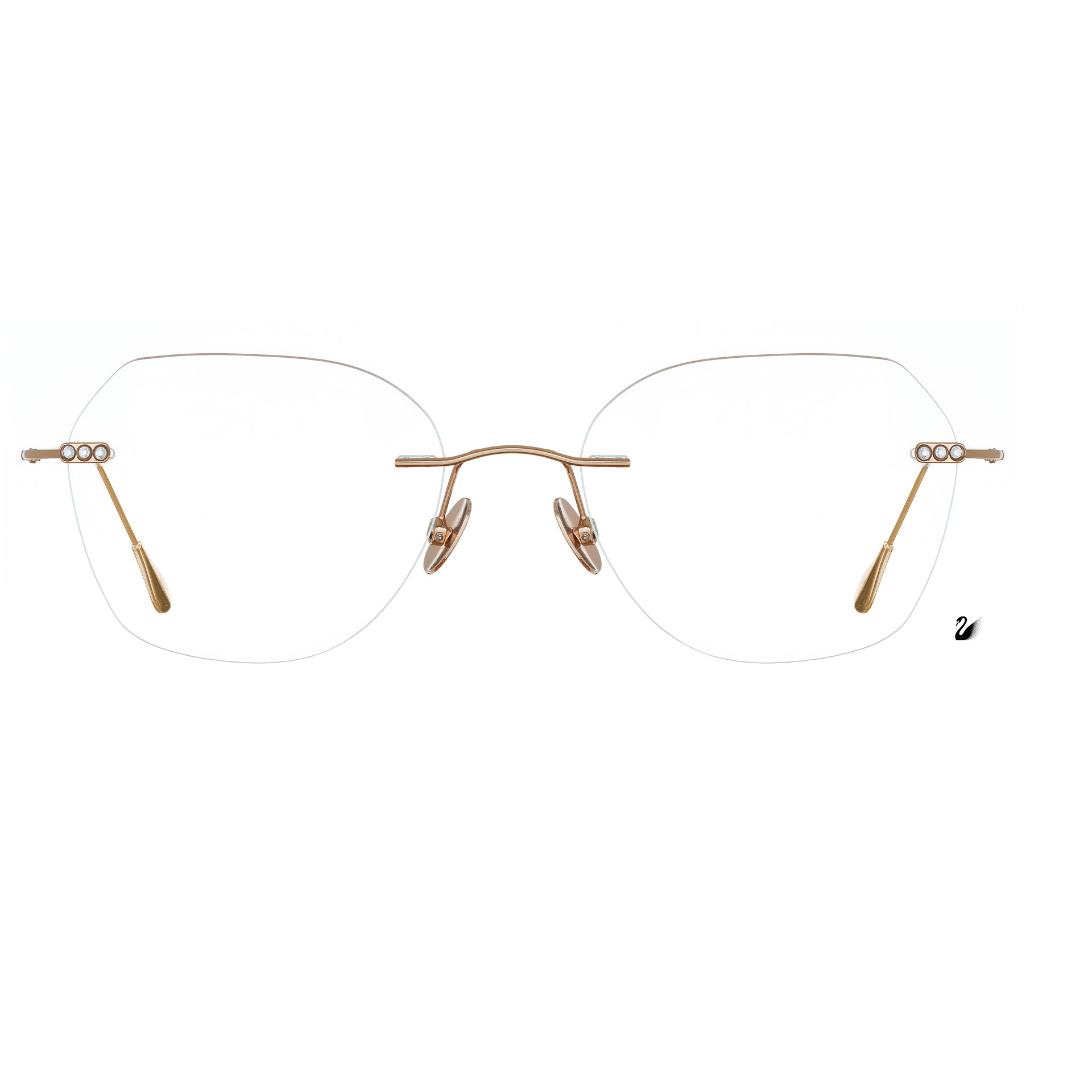 NK3335 Glasant Donna Gold & Silver Diamond Plated